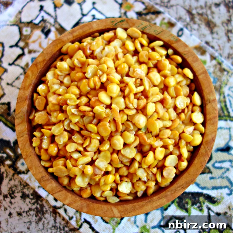 Baked Split Pea Nuts