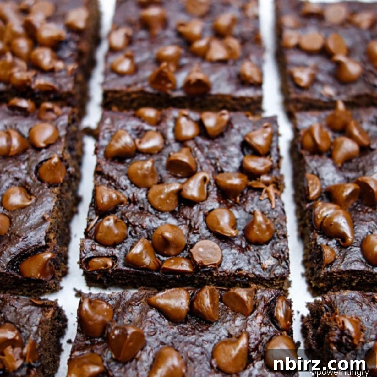 Lentil Brownies: A Guilt-Free Protein Boost 10 Overhead Shot of Brownies