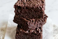 Decadent Grain-Free Vegan Carob Almond Brownies