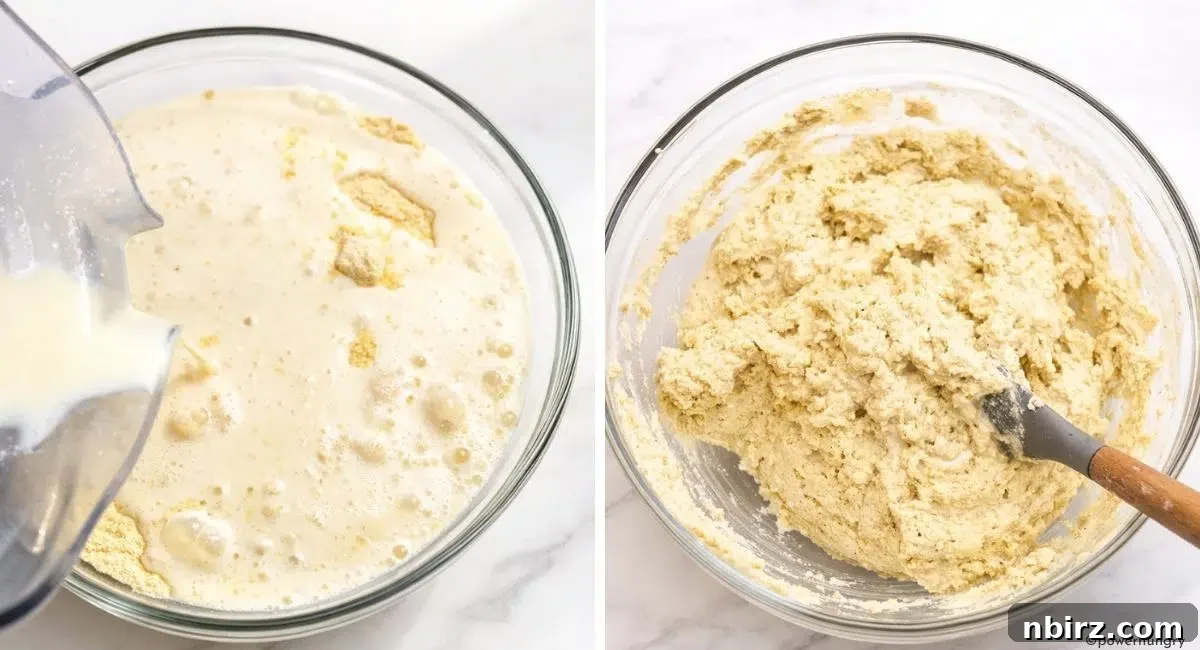 millet protein bread dough